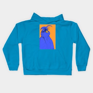 Blue Bird Kids Hoodie